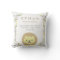 Woodland Forest Birth Stats- Lion Nursery Pillow