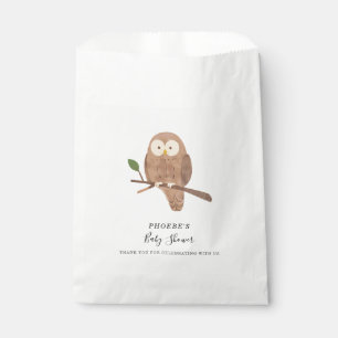 Woodland Forest Creature Baby Shower Favour Bags