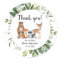 Woodland forest friends animals favour thank you