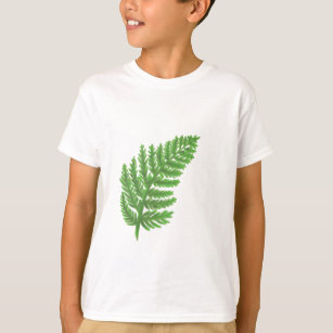 Woodland forest green ferns forest ferns T-Shirt