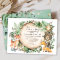 Woodland Forest Greenery Wild Animals Baby Shower