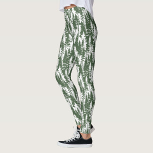 Woodland Forest Pattern Leggings