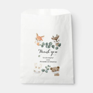 Woodland Forest Virtual Baby Shower Favour Bags