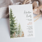 Woodland Fox Adventure Awaits Baby Shower