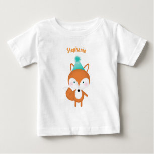 Woodland Fox Baby T-Shirt
