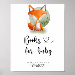 Woodland Fox - books for baby Poster