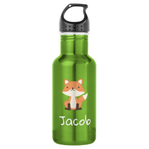 Woodland Fox Cute Forest Animal Baby Fox 532 Ml Water Bottle