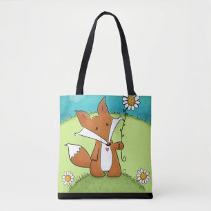 Woodland Fox Little Love for You Tote Bag
