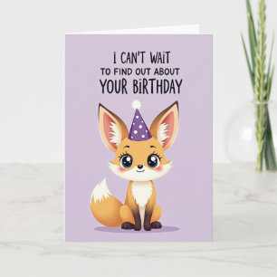 Woodland Friend Birthday Card