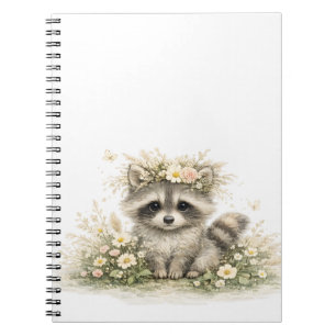 Woodland Friend Raccoon Notebook