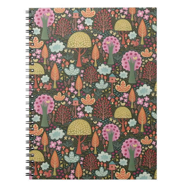 Woodland garden notebook (Front)