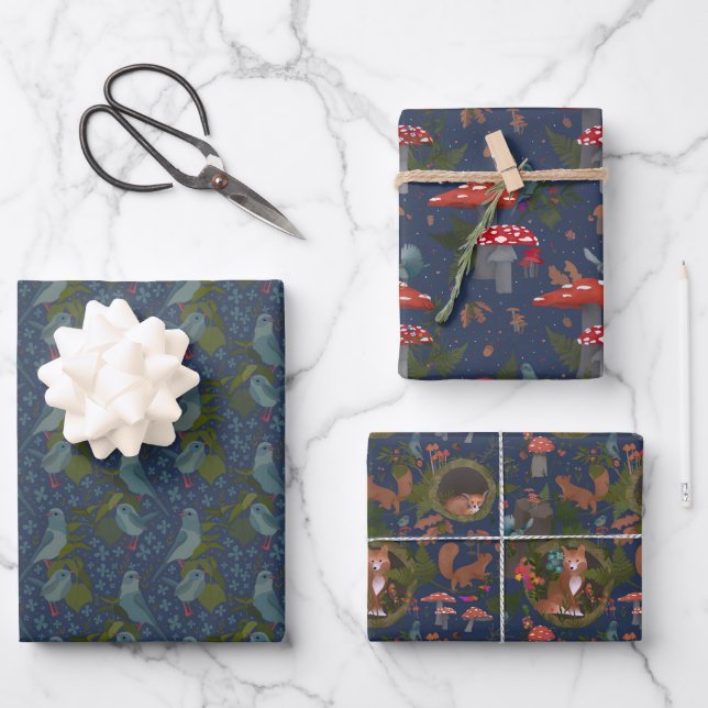 Woodland Gift Wrap (Front)
