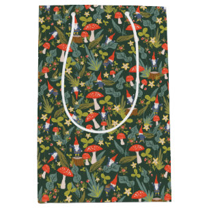 Woodland Gnomes Medium Gift Bag