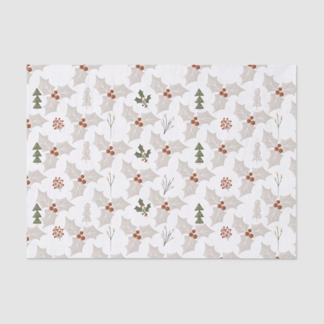 Woodland Gnomes Tissue Paper (Front)