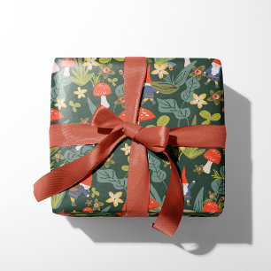 Woodland Gnomes Wrapping Paper
