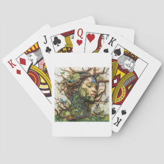 Woodland Goddess b Playing Cards