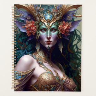 Woodland Goddess Fantasy Art Planner