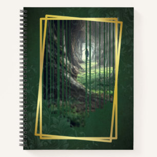 Woodland gold  notebook