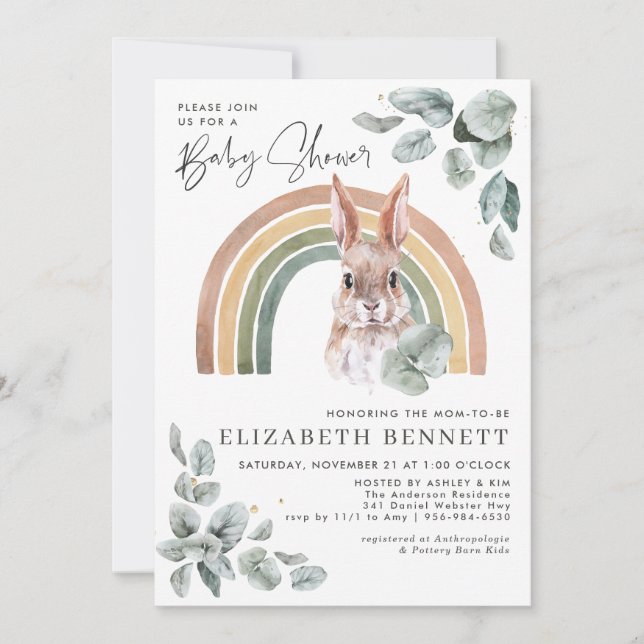 Woodland Greenery | Forest Animals & Rainbows (Front)