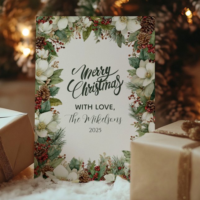 Woodland Greenery Holiday Gathering (Creator Uploaded)