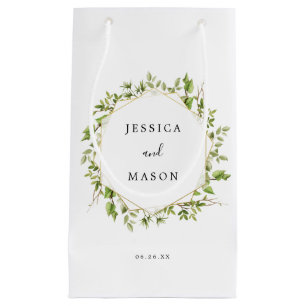 Woodland Greenery Hotel Wedding Gift Bag