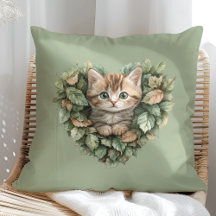 Woodland Heart Kitty - Cosy Fall