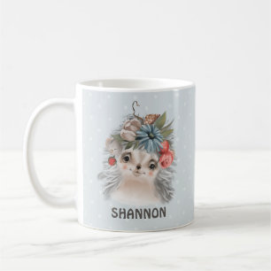 Woodland Hedgehog Coffee Mug