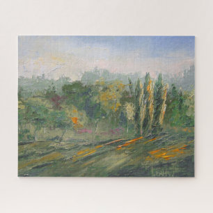 Woodland Impressionistic Painting Challenging Jigsaw Puzzle