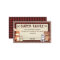 Woodland Lumberjack Baby Shower Diaper Raffle Card