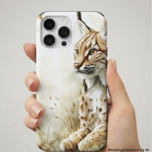 Woodland Lynx Wildlife Nature iPhone 16 Pro Max Case