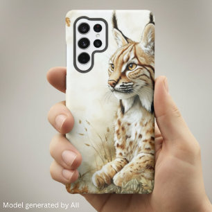 Woodland Lynx Wildlife Nature Samsung Galaxy Case
