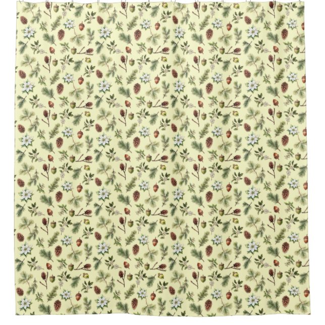 Woodland Magic Shower Curtain (Front)