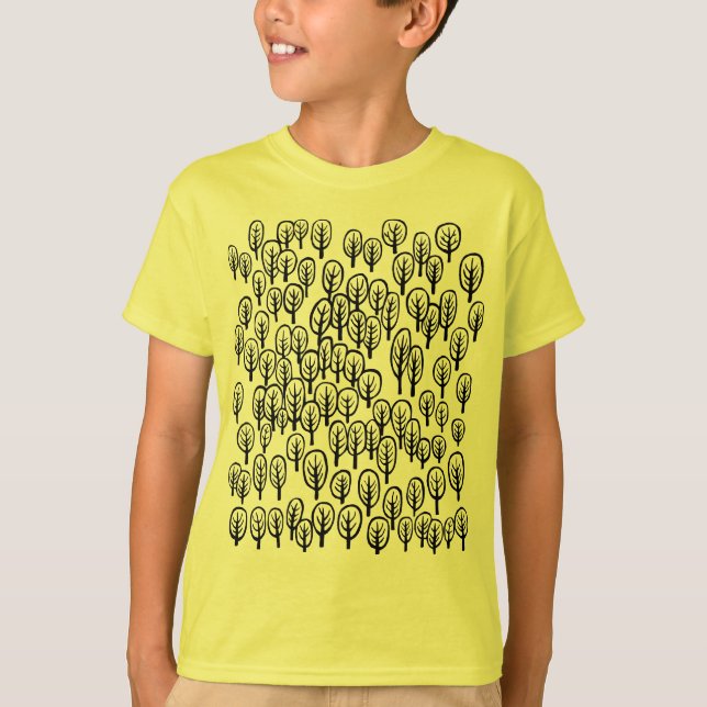 Woodland Map T-Shirt (Front)