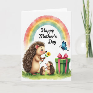 Woodland Mothers Day Blossom Card