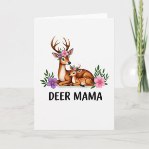 Woodland Mothers Day Card