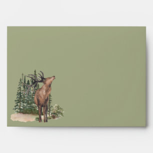 Woodland mountain forest mailing envelopes