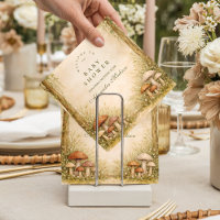 Woodland Mushroom Arch Baby Shower