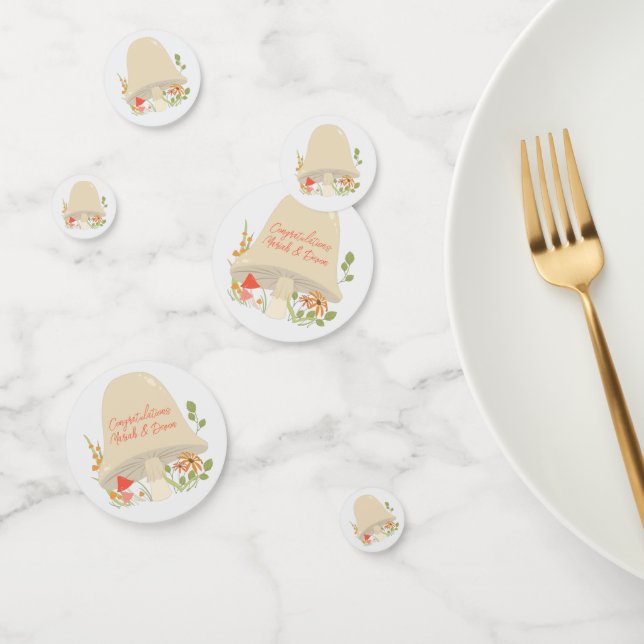 Woodland Mushroom Baby Shower  Confetti (Group)