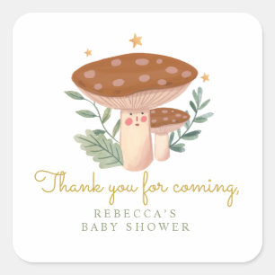 Woodland mushroom Birthday  Gift Tags