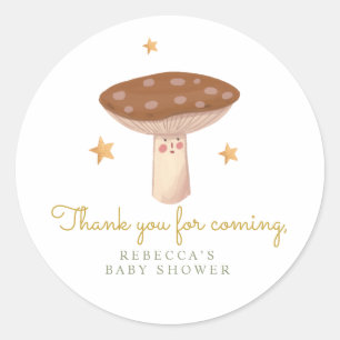 Woodland mushroom Birthday  Gift Tags