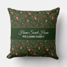 Woodland Mushroom Christmas Family Home
