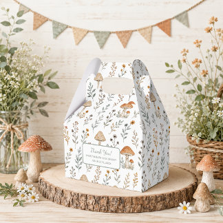 Woodland Mushrooms, Wildflowers, Leafy Botanical | Favour Box