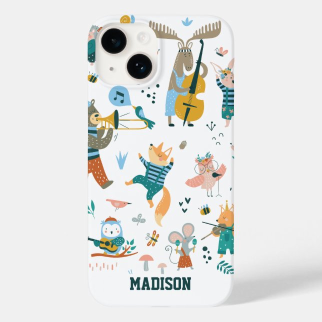 Woodland Music Band  Case-Mate iPhone Case (Back)