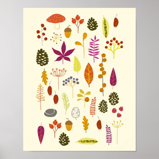 Woodland Nature Poster (Front)