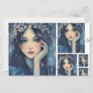 Woodland Nymph Enchantress Paper Sheet