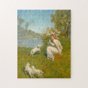 Woodland Nymph   John Collier Jigsaw Puzzle