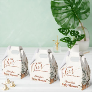 Woodland Oh Deer Theme Baby Shower Favour Box