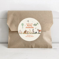 Woodland Party Animals Neutral Birthday Party