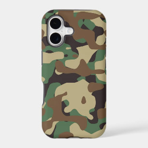 Woodland Pattern Camo iPhone 5/5S Cover