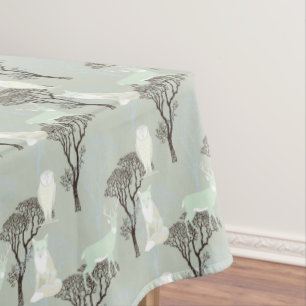 Woodland Pattern Tablecloth